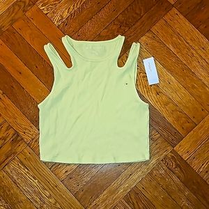 American Eagle Shoulder Cutout Tank Top
